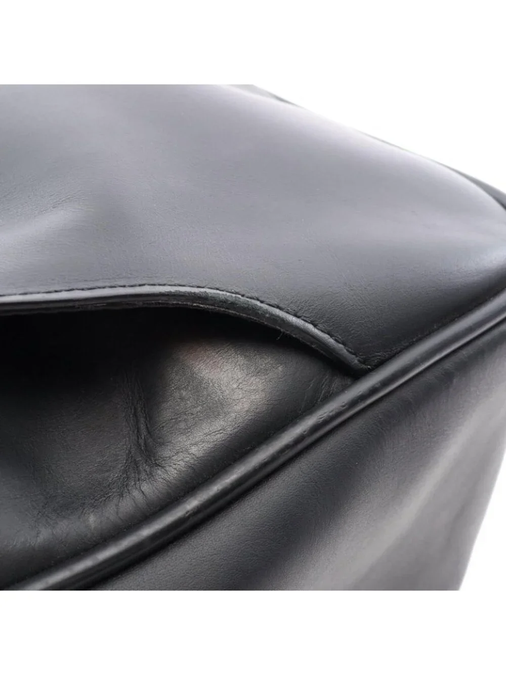 Bottega Veneta Business Intrecciato Black Leather Briefcase